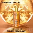 thumbnail image 4 of L'Oréal Paris Tratamiento en Aceite Elvive Óleo Extraordinario pelo más suave y con brillo intenso con 6 óleos de flores preciosas, 100 ml, 4 of 10