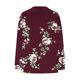 thumbnail image 4 of Heisall Women's Tops Spring Autumn 2025 New Arrival Long Sleeve V-Neck Loose Casual T-shirts with All-over Print Fashion, 4 of 5