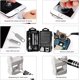 thumbnail image 2 of 115in 1 Precision Screwdriver Kit Tools, Portable Magnetic Precision Screwdriver Kit Screwdriver Repair Tools Black, 2 of 4