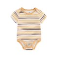 thumbnail image 4 of Falianni Baby Boy Girl Cotton Short Sleeve Bodysuits,4-Pack,Sizes 0-12M, 4 of 11