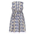 thumbnail image 2 of Richie House Girls' Cotton Little Flower Dress RH2648-A-4, 2 of 2