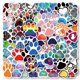 thumbnail image 1 of Pegatinas Con Estampado De Pata De Perro | 60 Piezas De Calcomanías De Vinilo Impermeables Con Estampado De Garras De Mascotas Para Botellas De Agua, Computadora Portátil, Equipaje, Taza, Computadora,, 1 of 5
