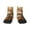 1 Black, variant on Countryside Fruit White Horse Pattern Quarter Crew Socks,Toe Seamed Ankle Socks,Cotton Cushioned Breathable Athletic Crew Sports Socks