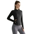 thumbnail image 5 of Hanerdun Womens Athletic Jacekts Zip Up Yoga Coat with 4 Pockets Workout Activewear Quick Dry M, 5 of 9