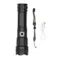 thumbnail image 1 of Outil d'Éclairage Extérieur, Lampe de Poche LED Portative Ultra Lumineuse 1800 Lm pour Conduite de Nuit pour Éclairage d'Urgence pour Exploration Extérieure pour Randonnée, 1 of 8