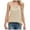 R-Gold, variant on Kcodviy Women Turtleneck Sleeveless Cotton 3X Plus Top Solid Casual Loose Tunic 40B Top Tee Shirt Tank Cotton Top Women 2 A Tee Camisole Tang Tops