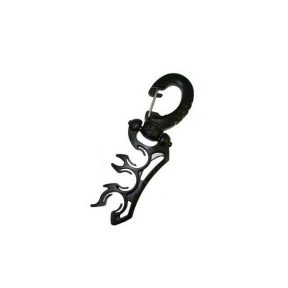 Storm Deluxe Scuba Divers Regulator Hose Clip - Black