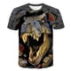 thumbnail image 1 of Camisetas de dinosaurios de dibujos animados para niños y niñas, camisetas de moda de verano 2022, camisetas sueltas de Parque Jurásico para bebés, camisetas, ropa 1-14 Y13T Gao Jinjia LED, 1 of 2