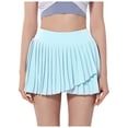 thumbnail image 1 of DAFEI Jupe de Tennis Plissée pour Femmes avec Shorts Intégrés Jupe de Pickleball Mini Jupes pour Entraînement Course, 1 of 5