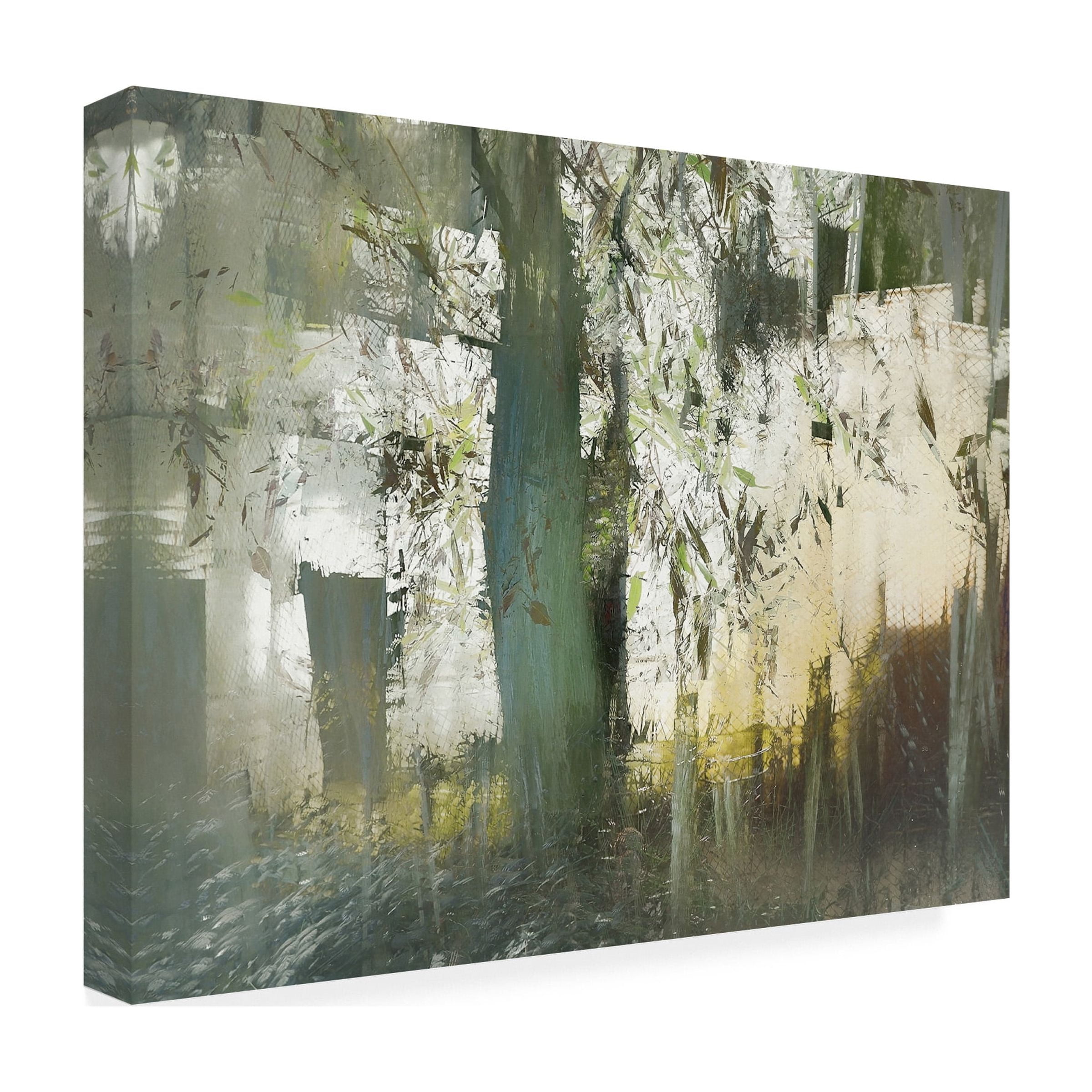 Nel Talen 'In the garden' Canvas Art