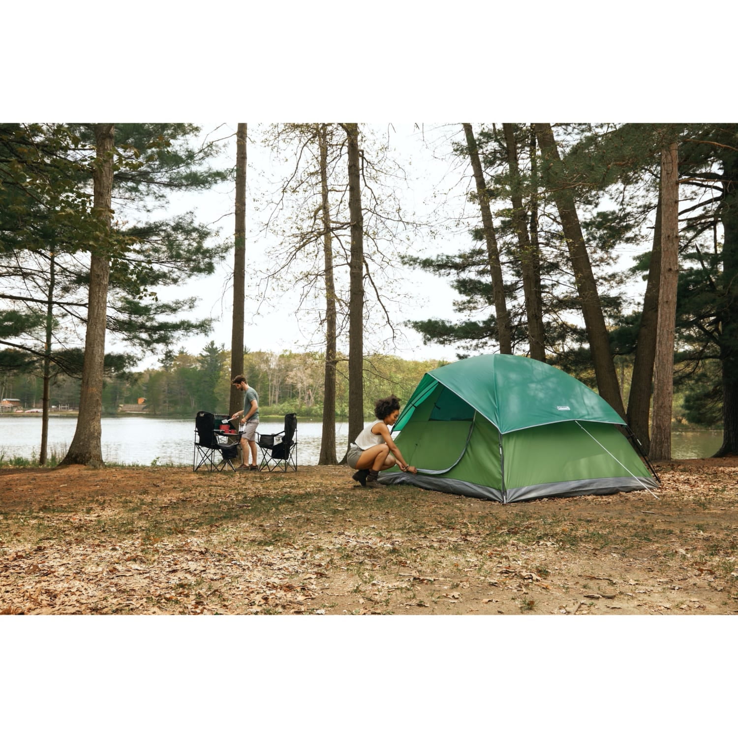Coleman Sundome 3-Person Camp Tent - Walmart.com