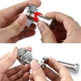 thumbnail image 5 of Stainless Steel Wall Mounted Cloth Towel Coat Hook Door Hanger for Bathroom Bedroom, 5 of 8