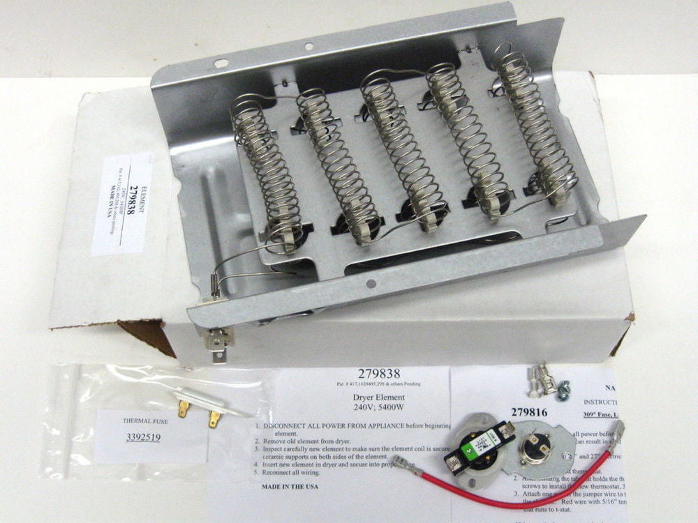 Details about   Dryer Heating Element Whirlpool Kenmore Maytag Parts 3403585 High Quality NEW US 