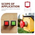 thumbnail image 3 of BESTYASH Transparent Push Button Safety Cover with Emergency Stop Function for Electrical Devices, 3 of 7