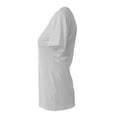 thumbnail image 3 of A4 Spike Short Sleeve Volleyball Jersey For Women in Silver | NW3014, 3 of 3