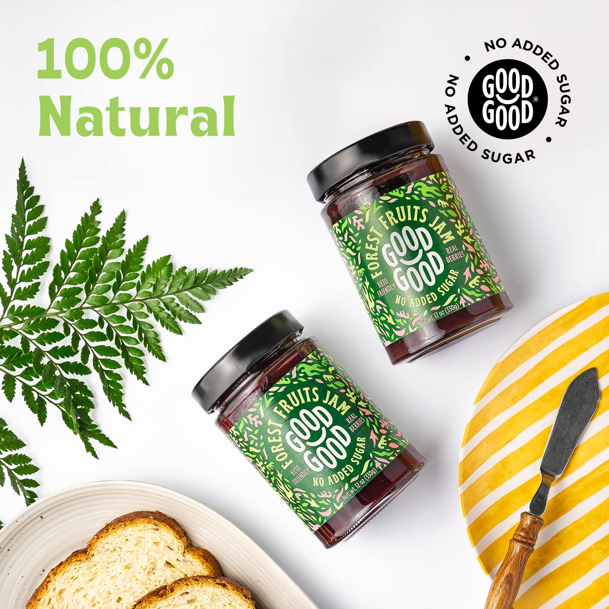 Good Good Jam Fruits Sweet Forest 12 oz (Pack of 6)