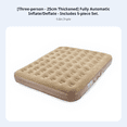 thumbnail image 3 of Abbraccia Colchón inflable para exteriores, cama de aire para camping, almohadilla automática portátil gruesa, para varias personas, 3 of 6