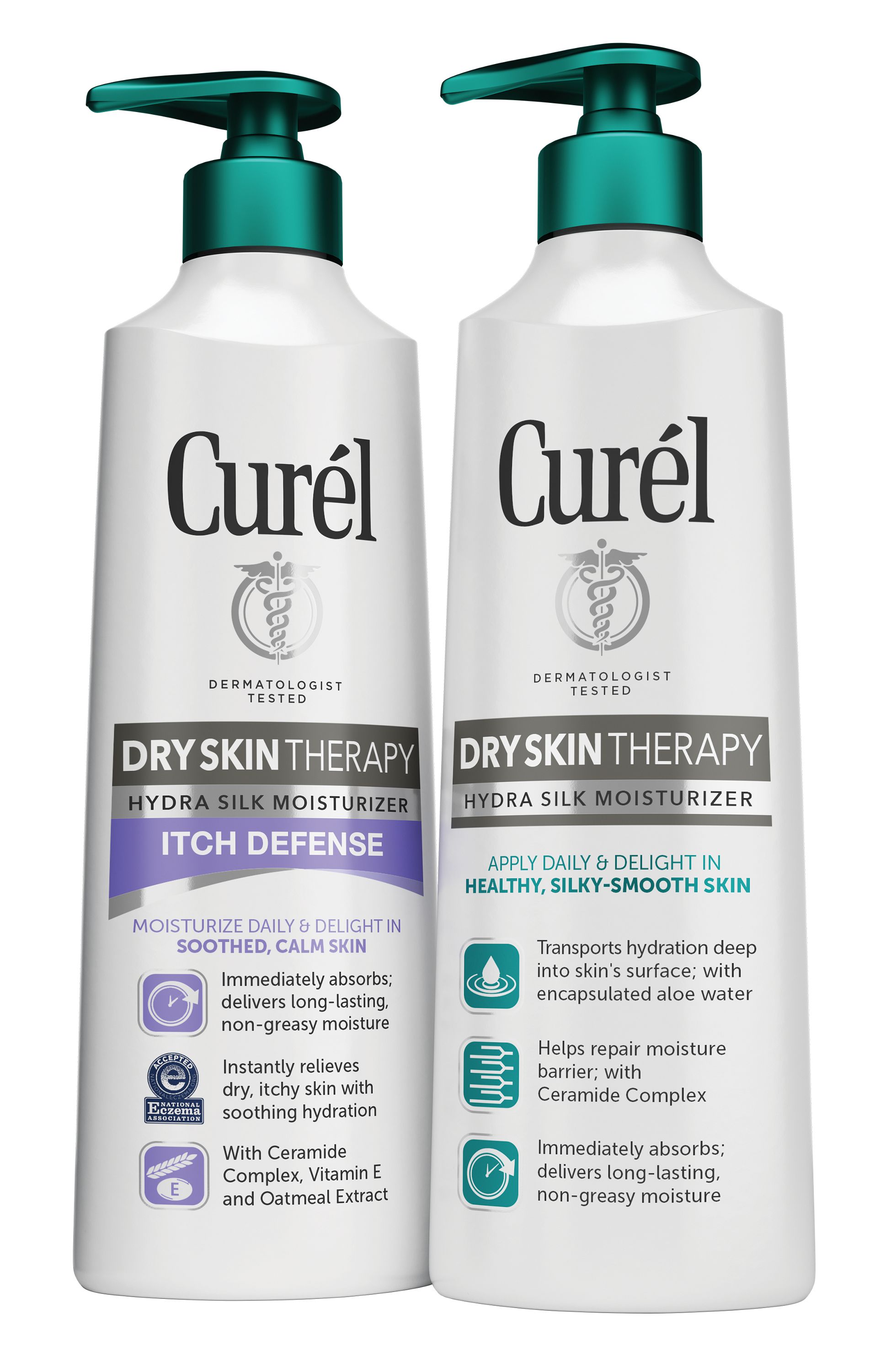 curél dry skin therapy hydra silk moisturizer