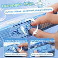 thumbnail image 4 of Sanrio Cinnamoroll Multifunction Pencil Case Large Capacity Pencil Box Coded Lock Students'Supply Children New Term Gift Genuine, 4 of 5
