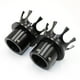 thumbnail image 5 of 2 piezas Universal a prueba de polvo motocicleta aleación de aluminio corona eje delantero tuerca cubierta perno tapa para Harley XL 883 X48 1200 Negro Macarena Cubierta de la tuerca del eje delantero, 5 of 8