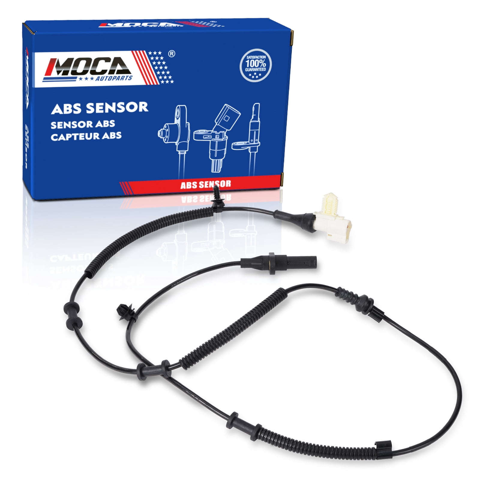Motorcraft BRAB-447 ABS Wheel Speed Sensor Fits select: 2017-2022