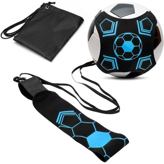 Plutput Solo Soccer Kick Trainer, Kick Hands Free Solo Soccer Trainer for Adult Kids, Football/Volleyball/Rugby Trainer Perfect for Football Skill Improvement