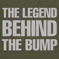 thumbnail image 3 of CafePress - The Legend Behind The Bump T Shirt - Men's Classic Graphic Cotton T-Shirt, 3 of 4