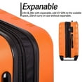 thumbnail image 3 of 3 Piece Luggage Set Hardside Spinner Suitcase with TSA Lock 20" 24' 28" Available, 3 of 8