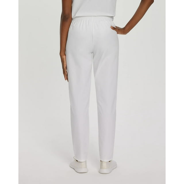 Landau Essentials Women's Relaxed Fit Scrub Pants, Black, 1 Count