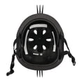 thumbnail image 4 of Krash Youth Street Writer Mohawk Bike Helmet, Black and White, 8+ (54-58cm), 4 of 6
