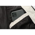 thumbnail image 5 of Men's Embroidered Patchwork PU Leather Jacket, Youth Motorcycle Coat, Detachable Hat, Fashionable Outerwear for Casual Wear, 5 of 9