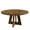 Retro color, variant on 7-Inch Round Farmhouse Dining Table - Wooden Top & Legs, Seats 4-6 for Home Dining Room Living Room