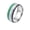 Aromantic, variant on Men 8mm Stainless Steel Enamel Rainbow LGBT Pride Ring for Lesbian Gay LGBTQ Wedding Band Bisexual Size 11