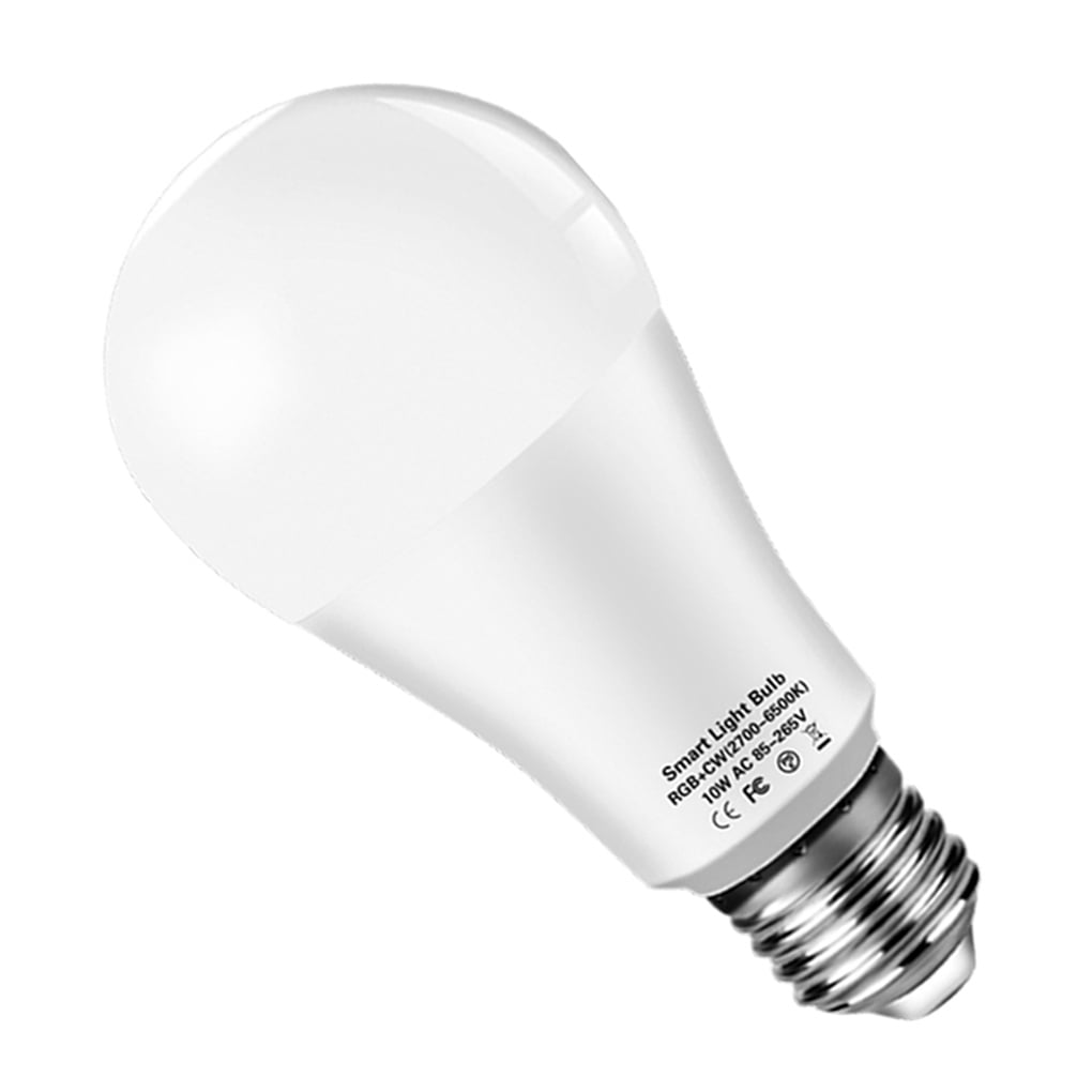 maytalsoy 12/15/18W 2.4GHz Voice Control Light Smart Bulb 2700K-6500K RGB  Tuya WiFi Lamp E27 18W