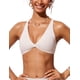 thumbnail image 1 of Top de Bikini CRZ YOGA con Frente Torcido y Tirantes Cruzados Blanco Talle Grande, 1 of 5