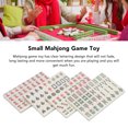 thumbnail image 4 of Small Mahjong Toy, Small Traditional Mahjong Chinese  For Home ,Blue,Green,Ivory, 4 of 8