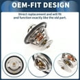 thumbnail image 4 of Termostato de coche Termostatos de refrigerante del motor para Toyota HiLux Pickup Mk IV MkV No.1634054010 1 Pcs, 4 of 6