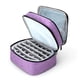 thumbnail image 2 of Estuche portátil para de uñas, caja organizadora de uñas para aceite esencial cosmético Mini Violeta Zulema Estuche de transporte de esmalte de uñas, 2 of 8