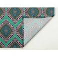 thumbnail image 6 of "S4Sassy Green Seamless Damask Dinner Table Linen Re-Usable Printed Decor Napkins Set 18 x 18""(Pack of 4)", 6 of 8