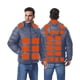 thumbnail image 2 of Ceisia Men's Intelligent Heated Hooded Jacket 3 Gear Temperature Adjustable Windproof Casual Gift Thermal Top, 2 of 4