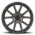 thumbnail image 3 of TSW Aluminum Rim CHRONO 18X8.5in Matte Black with Machine Face and Dark Tint Finish, 1885CRN425112M66, 3 of 3