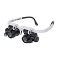 thumbnail image 1 of Lupa telescópica Gafas Lupas Luz LED 8X / 15X / 23X Gafas de aumento Tmvgtek Piezas de repuesto para herramientas, 1 of 9