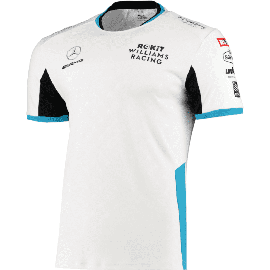 Williams Racing - Rokit Williams Racing 2020 Men's Team T-Shirt White ...