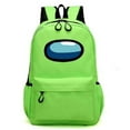 thumbnail image 1 of Backpacks green among us shoulder backpack school bag rucksack, 1 of 1