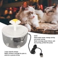 thumbnail image 3 of Pet Water Fountain, Cat Water Fountain Transparent Water  USB  for Kitten, 3 of 8