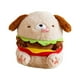 thumbnail image 3 of Peluche de hamburguesa con queso divertido, juguete de peluche, almohada de peluche de perro lindo, decoración de la habitación, juguete de peluche de, 3 of 9