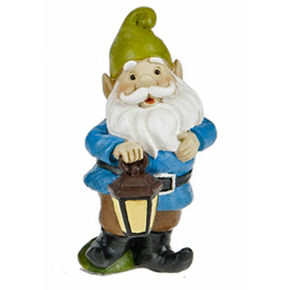 Fairytale Collection Gnome Figure With Lantern - By Ganz - Walmart.com ...