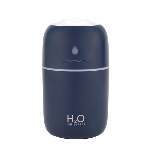 Xihbxyly Humidificador de Aromaterapia, Silencioso, Diseño de Escritorio Usb, Ideal para Oficina, Dormitorio o Coche, Apagado Automático, Depósito de Agua de 280 Ml, Tamaño de 13,7 X 7,8 Cm.