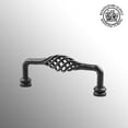 thumbnail image 2 of Black Wrought Iron Birdcage Cabinet Pull 6 5/8" Handles Decorative Pulls Renovators Supply, 2 of 7
