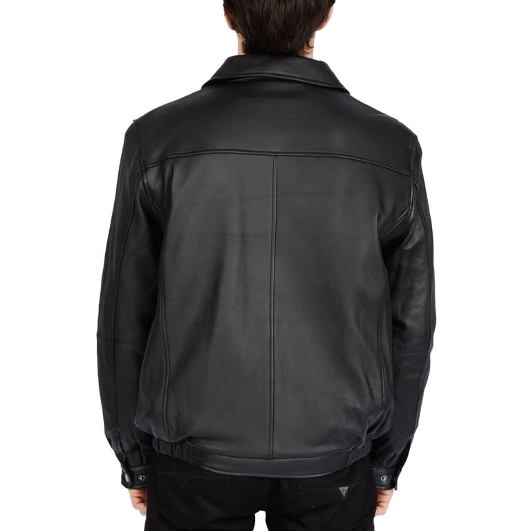 Lamb Bomber Jacket - men's Leather Outerwear at - Walmart.com